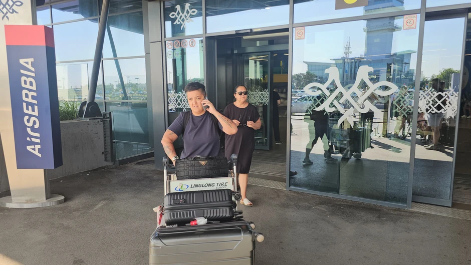 Marija, Verica i Jovana Pajić stigle iz Crne Gore