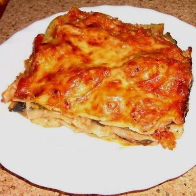 Vegetáriánus lasagne