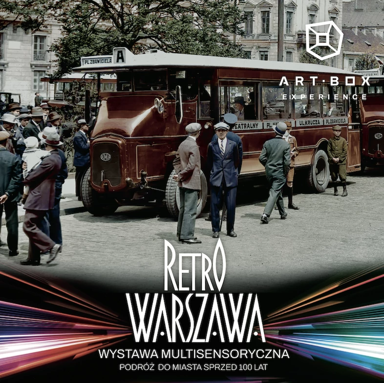 Immersyjność bardzo dobrze sprawdza się na wystawach fotograficznych, takich jak Retro Warszawa. Rzeczywiście daje wtedy wrażenie przebywania w świecie zamkniętym na zdjęciach.