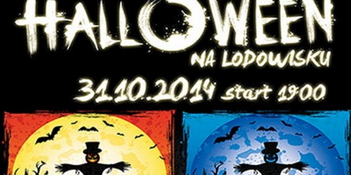 halloween na lodowisku