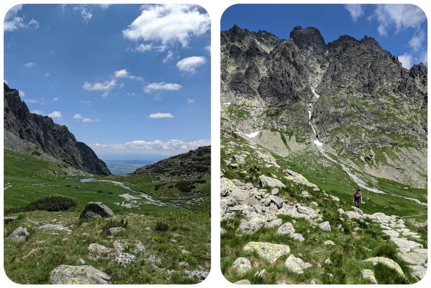 Polski Grzebień i Mała Wysoka. Tatry Słowackie.