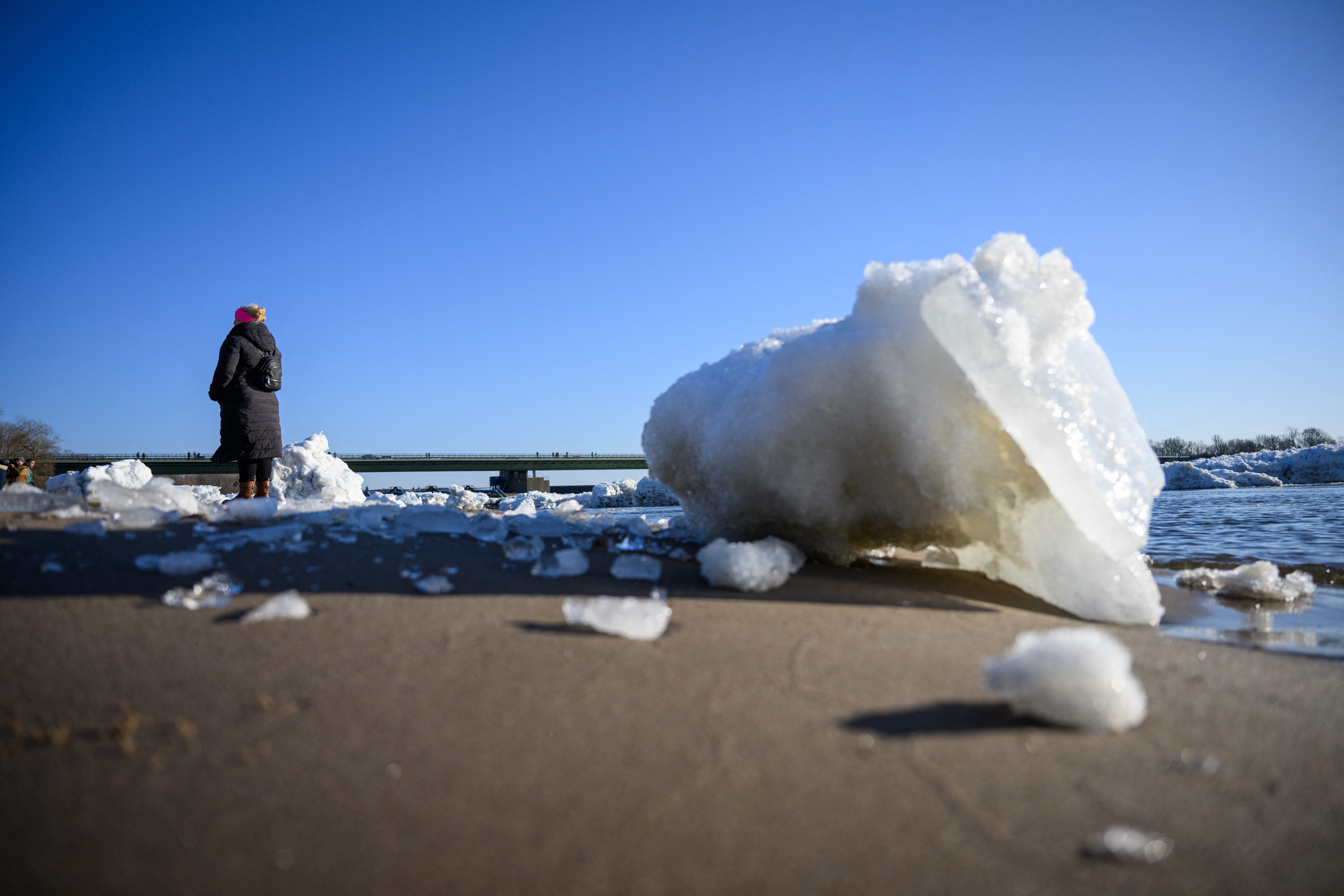 Pourquoi l'Elbe près de Hambourg ressemble à l'Arctique alors que le climat se réchauffe