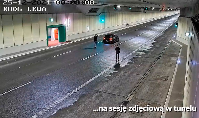 Tunel POW: zachowanie kierowców i pasażerów