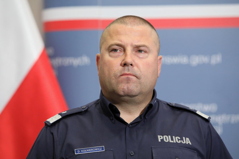 Komendant podlaskiej policji Daniel Kołnierowicz złożył dymisję
