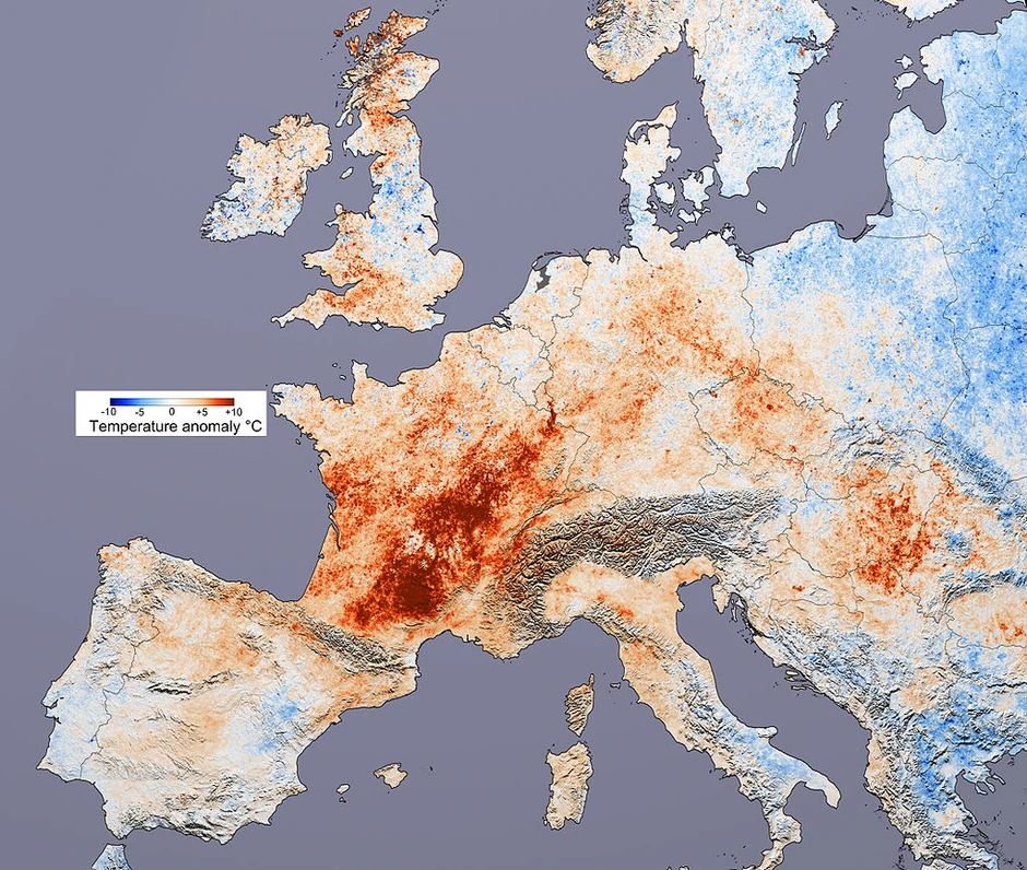 Visoke temperature su 2003. godine odnele oko 70.000 žrtava