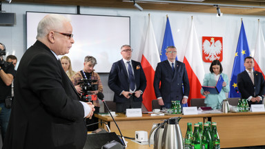Awantura na komisji śledczej. Jarosław Kaczyński odmawia złożenia fragmentu przyrzeczenia