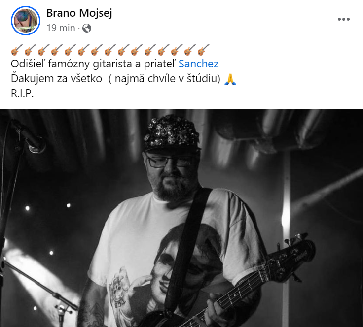 Smúti aj Braňo Mojsej.
