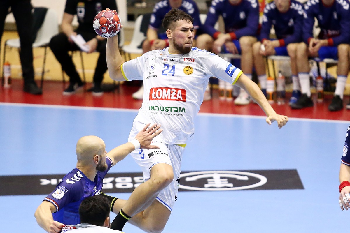 Zawodnik Łomża Industrii Kielce Daniel Dujshebaev