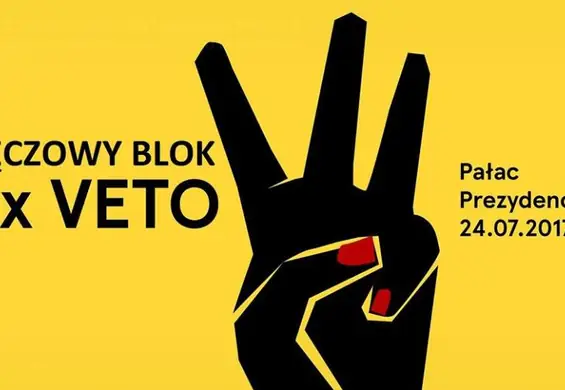 W poniedziałek pod Pałacem Prezydenckim protest bez partyjnych liderów. Będziesz?