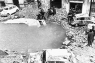 Bomb Torn Streets After Luis Carrero Blanco Assassination