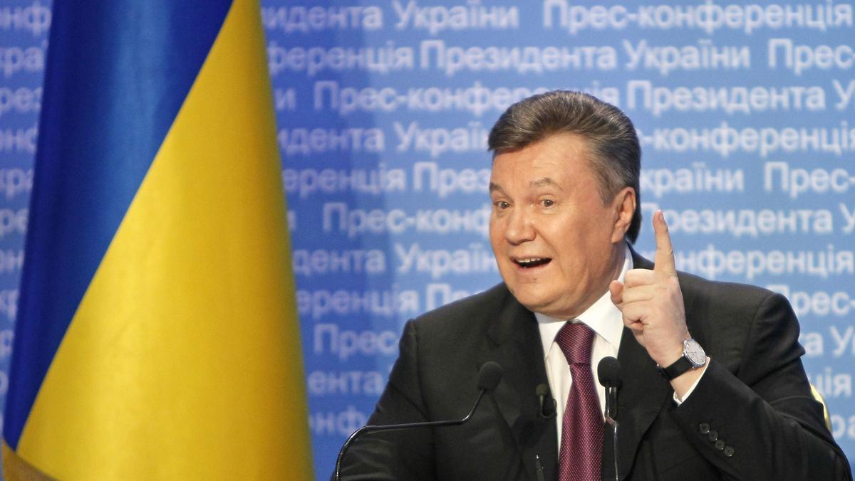 Ukraina euromajdan Wiktor Janukowycz