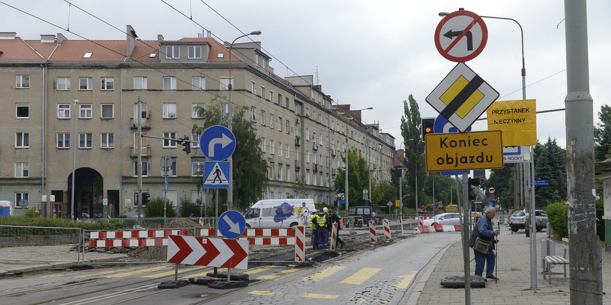 Wakacyjne remonty korkują miasto