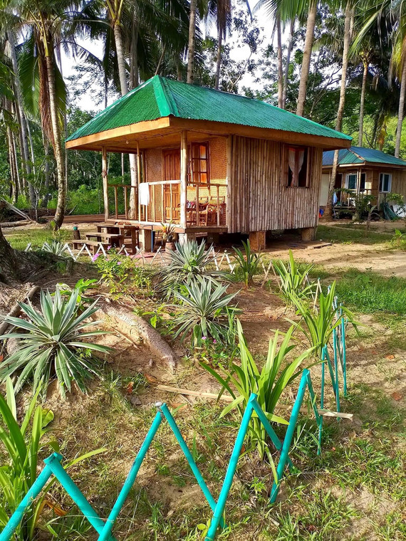 Jeden z domków w Arkadii na wyspie Palawan
