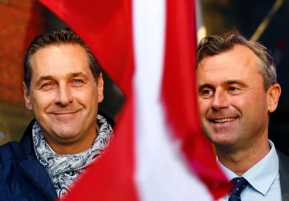 Hajnc Kristijan Štrahe i Norbert Hofer