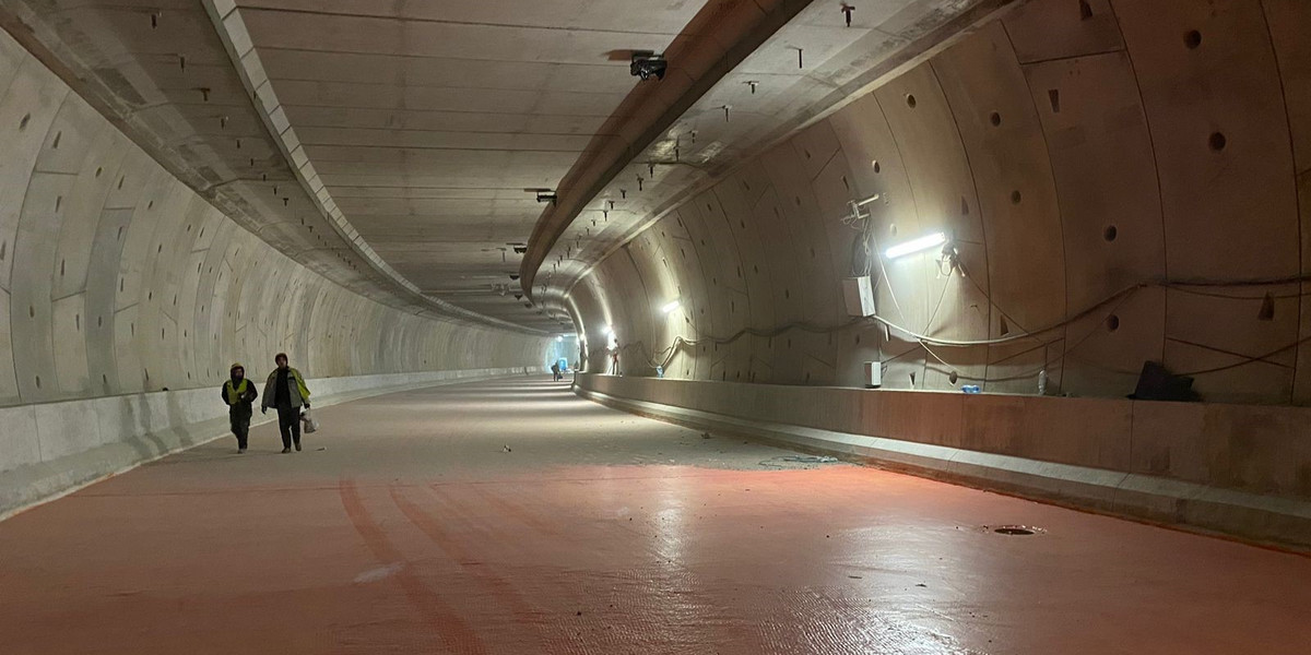 Budowa tunelu w Świnoujściu zbliża się do końca.