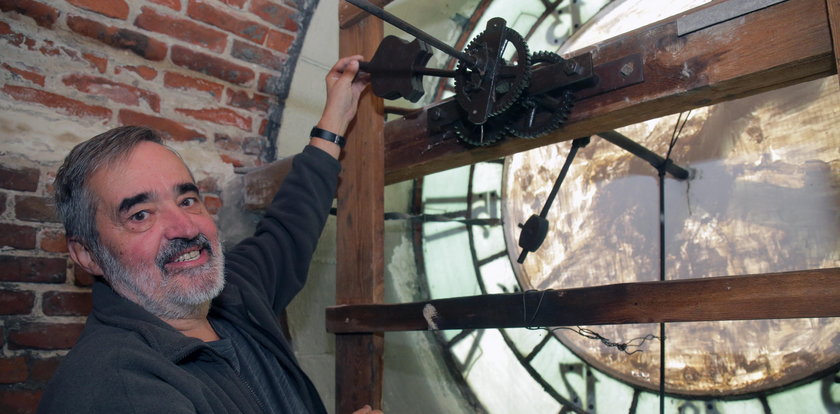 Najstarszy zegar w Łodzi. Od 92 lat wita Nowy Rok