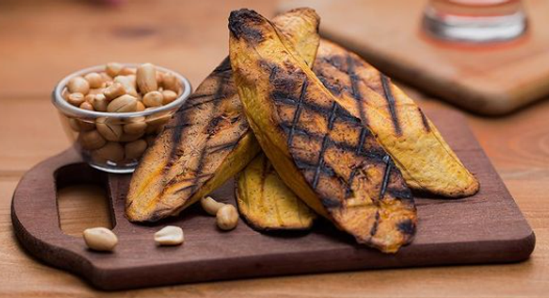 Roasted plantain