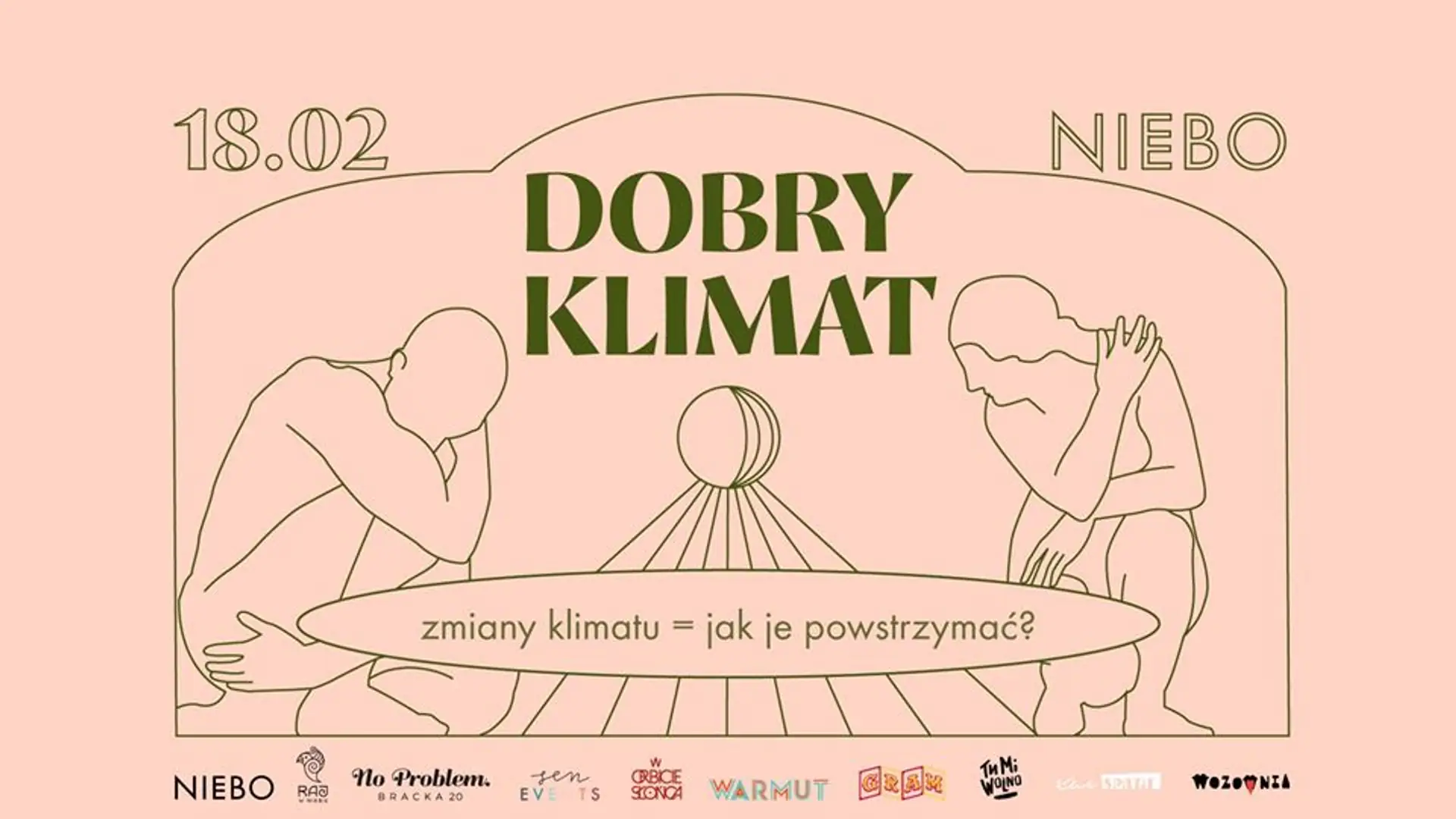 Zmiany klimatu - jak je powstrzymać? Debata "Dobry klimat" w warszawskim NIEBIE