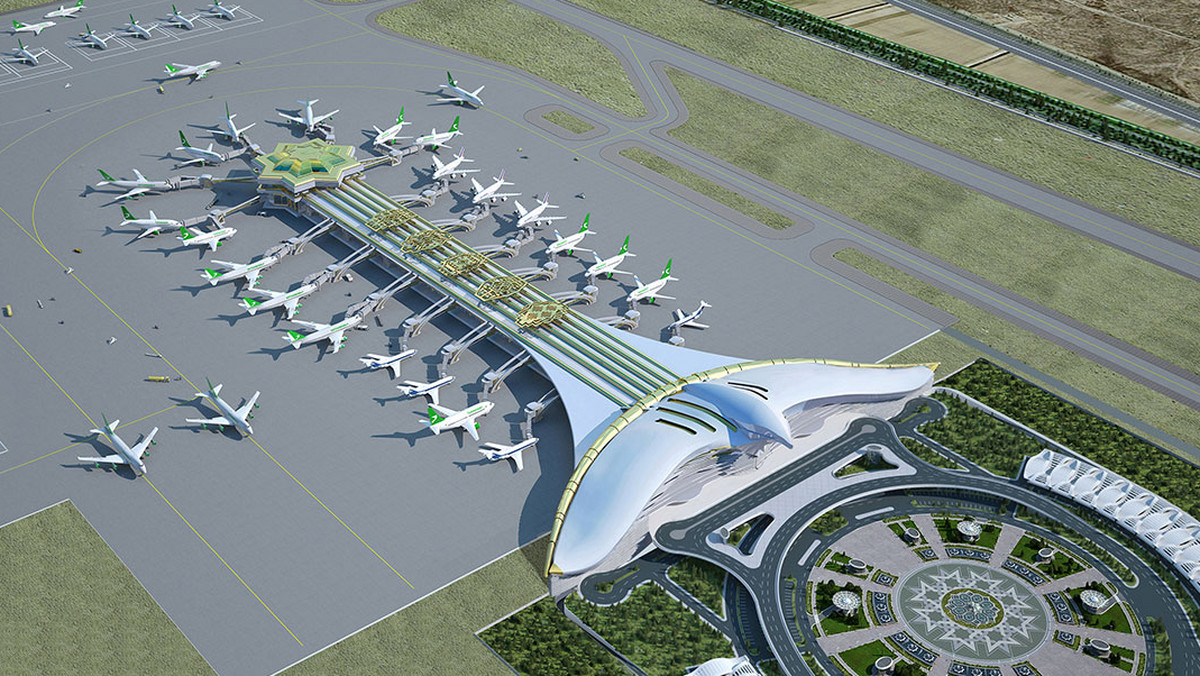 Lotnisko w Aszchabadzie