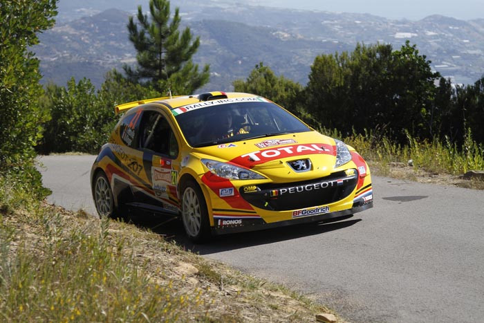 Rajd San Remo 2010: Peugeot lepszy od Škody (galeria Rallyworld©Willy Weyens)