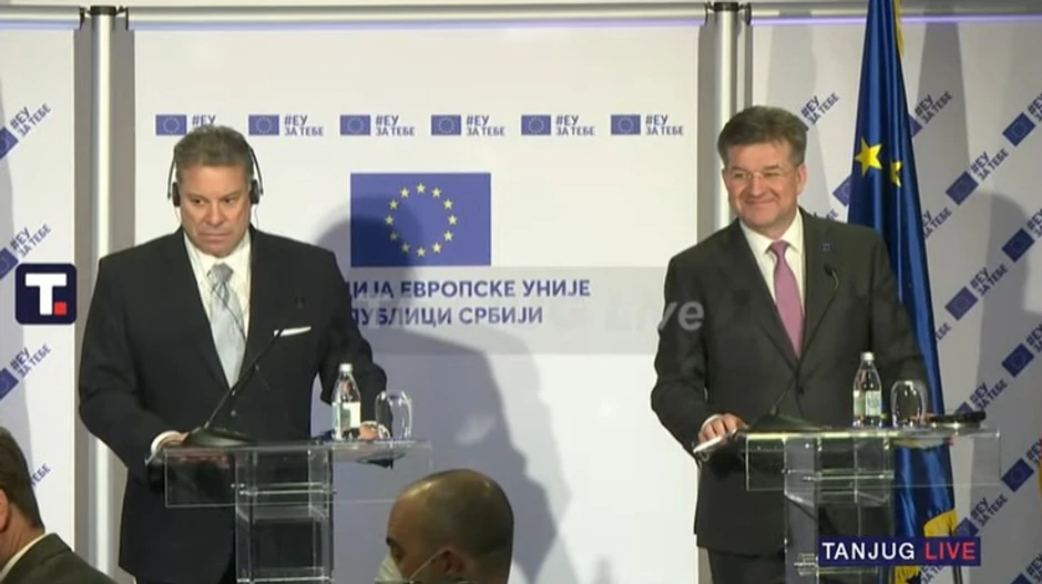 Gabrijel Eskobar i Miroslav Lajčak