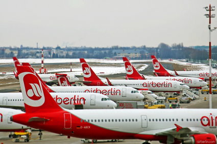 Linie lotnicze Air Berlin odwołały loty. Powodem nie jest bankructwo