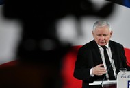 Jarosław Kaczyński w Puławach