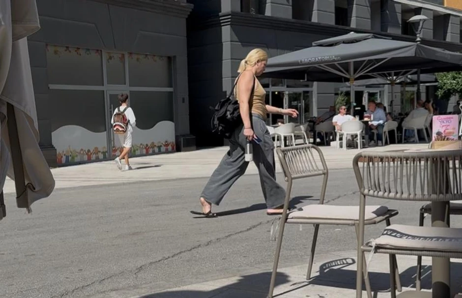 Prve slike trudne Milice Todorović