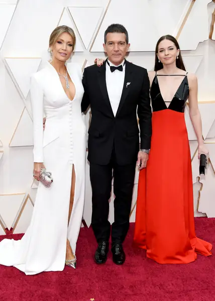 Nicole Kimpel, Antonio Banderas i  Stella Banderas / Kevin Mazur /  GettyImages