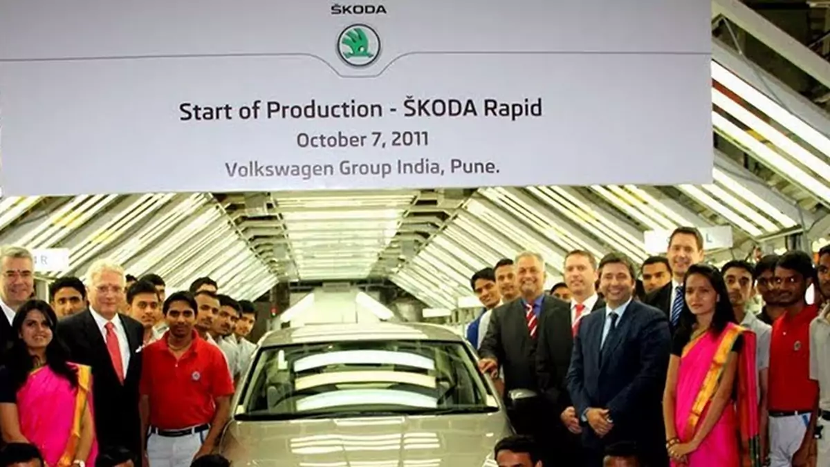 Škoda rozpoczęła produkcję modelu Rapid