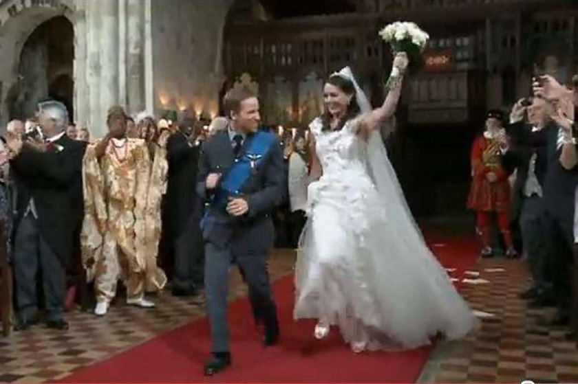 Parodiują ślub księcia Williama w kościele