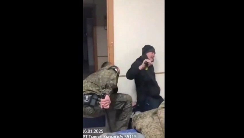 Navodno premlaćivanje ranjenih ruskih vojnika da se vrate na front