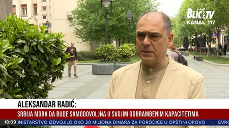 Aleksandar Radić smatra da civilci treba da služe vojni rok u kasarni bez oružja