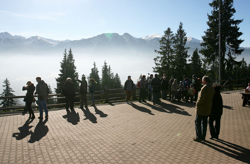 Polska - Zakopane - słoneczny weekend na Gubałówce