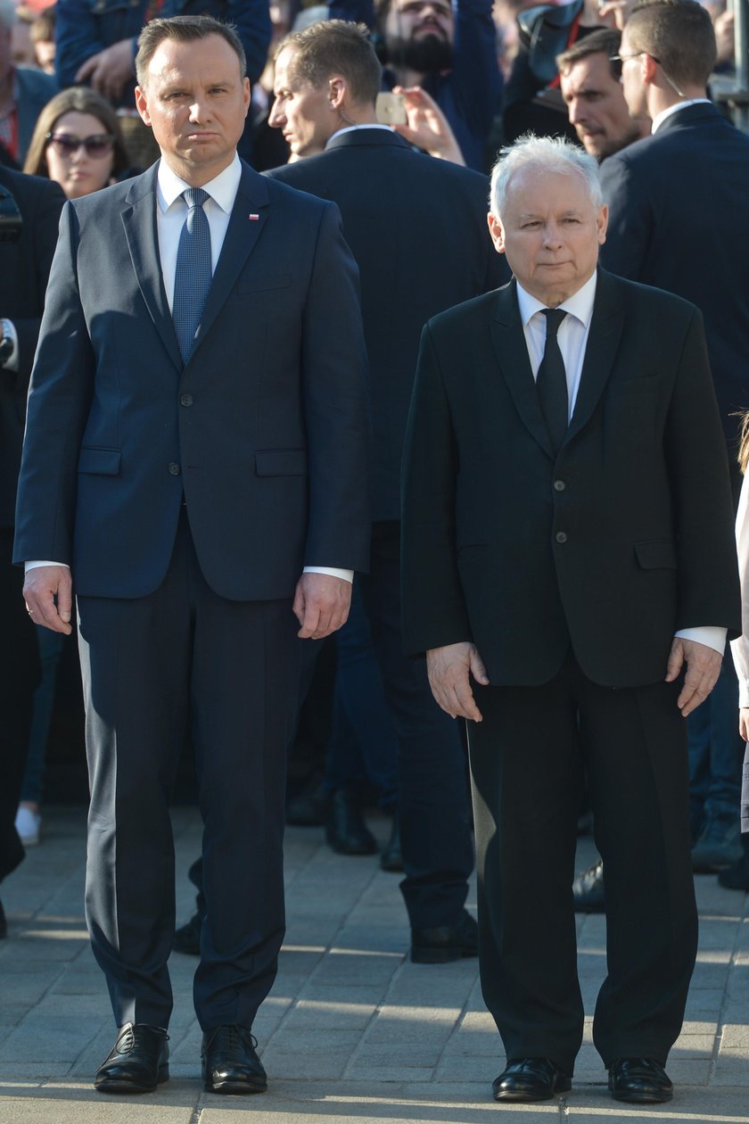 Andrzej Duda i Jarosław Kaczyński