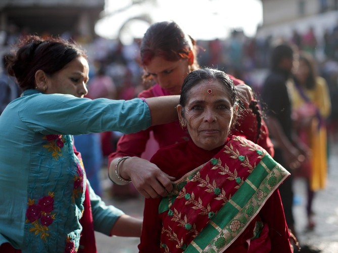 Dzień matki w Nepalu