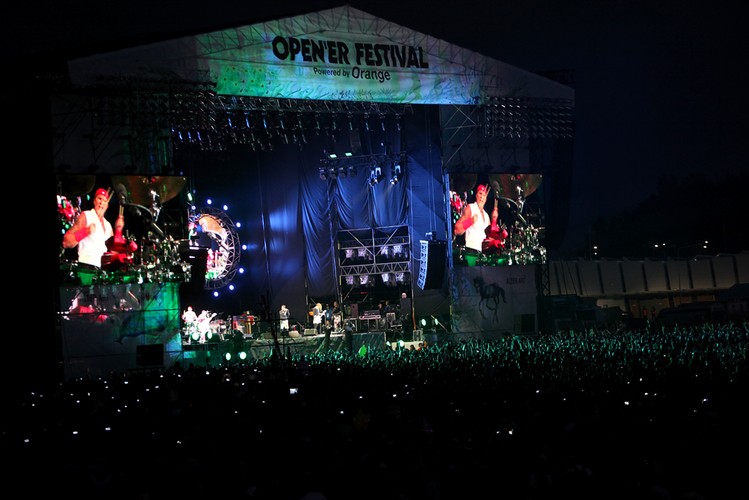 Open'er Festival 2016: Red Hot Chili Peppers / Fot. Joanna Combik