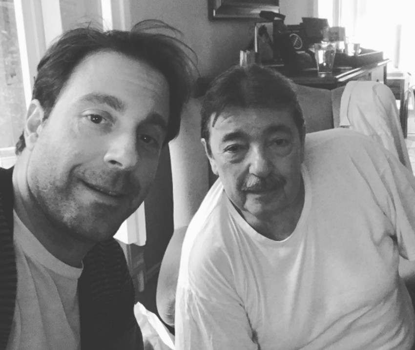 Branislav Kičić sa ocem