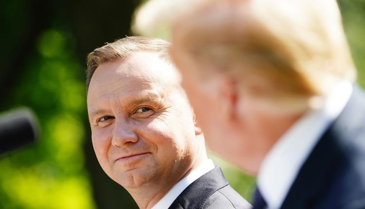 Duda mógł przypomnieć o tym Trumpowi". Spekulacje niemieckiego dziennika