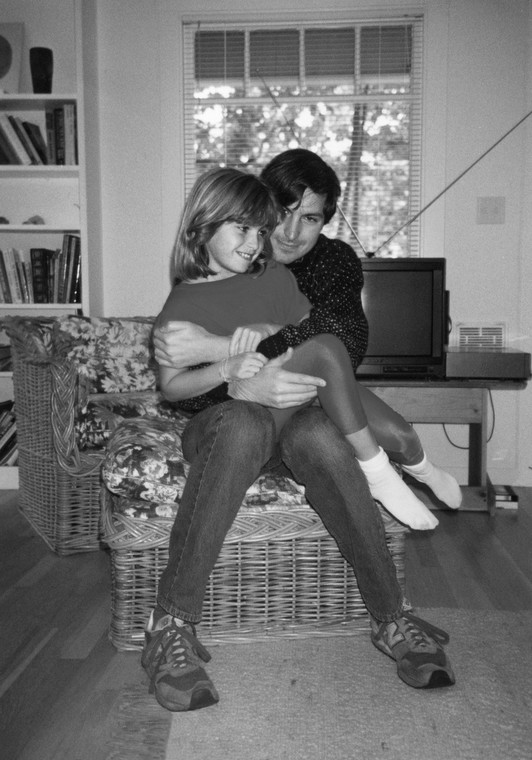 Lisa z ojcem, Stevem Jobsem