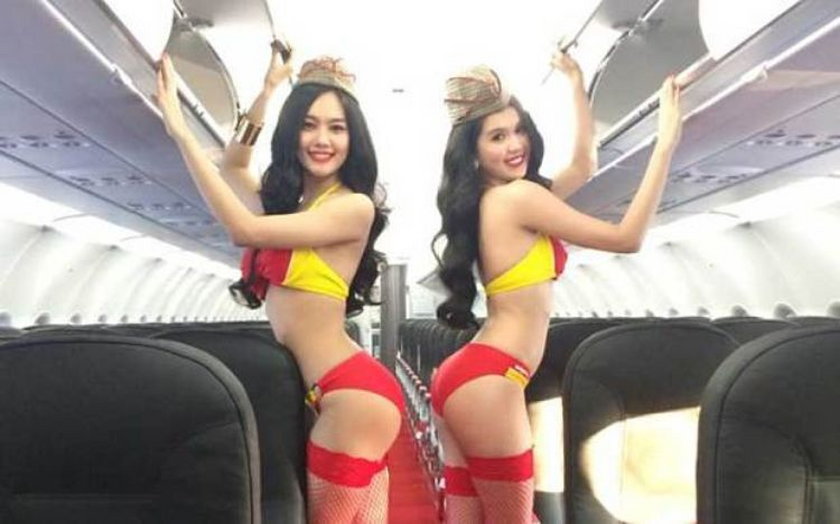 Wyciekły erotyczne zdjęcia stewardess VietJet