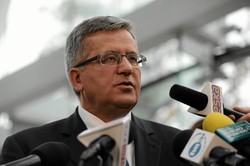 Komorowski: Polacy nie chcą partyjnych konfliktów