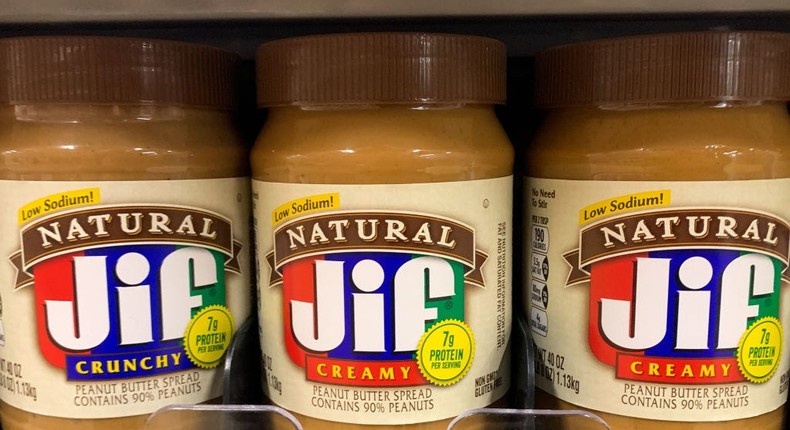 A popular example of the Mandela effect is people think Jif is actually called Jiffy.NurPhoto / Contributor / Getty Images