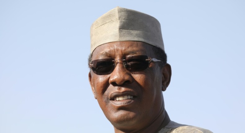 Chad's President Idriss Deby announcing an amnesty programme last May 