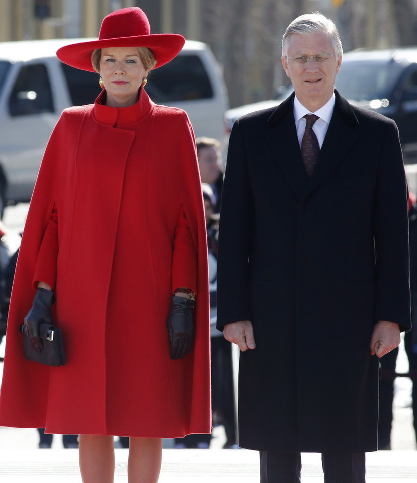Belgijska para królewska z wizytą w Kanadzie