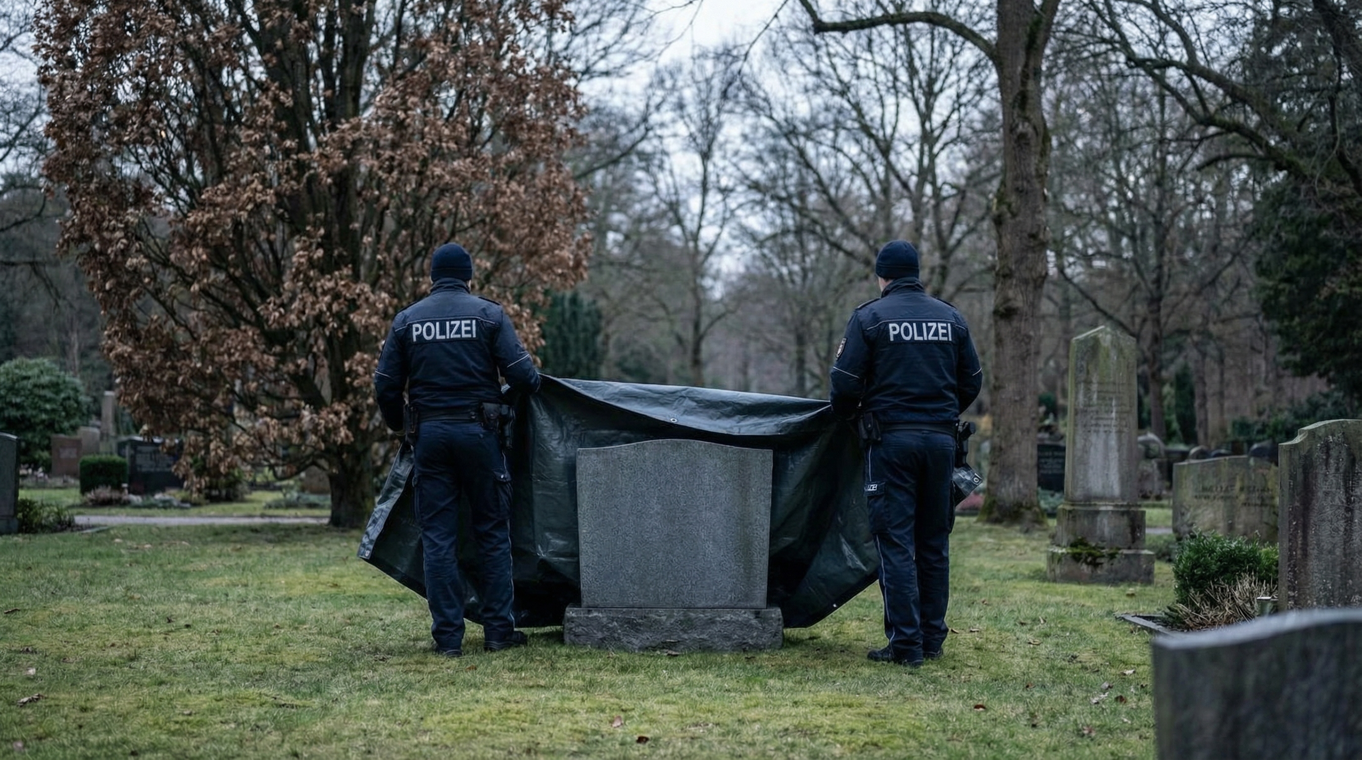 Helmut-Schmidt-Grab erneut mit Hakenkreuzen beschmiert