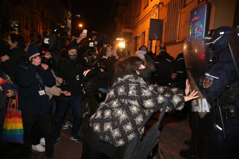 Protest Strajku Kobiet w Warszawie