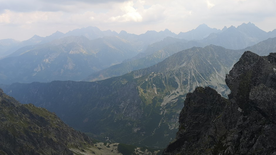 Zadni Granat - to w tym rejonie Tatra znaleziono ludzkie kości