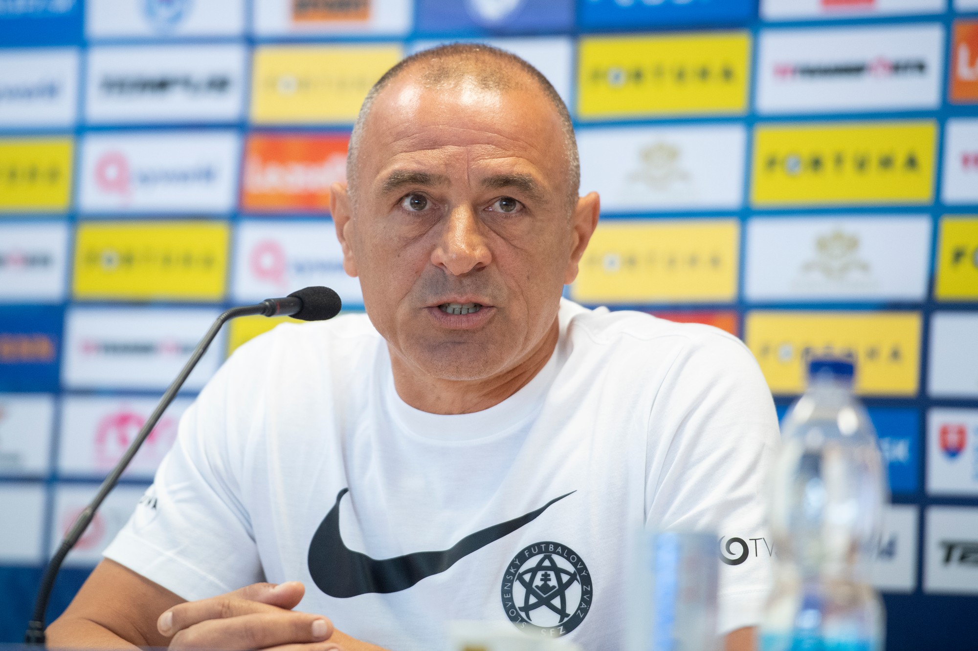 Tréner slovenskej futbalovej reprezentácie Francesco Calzona.