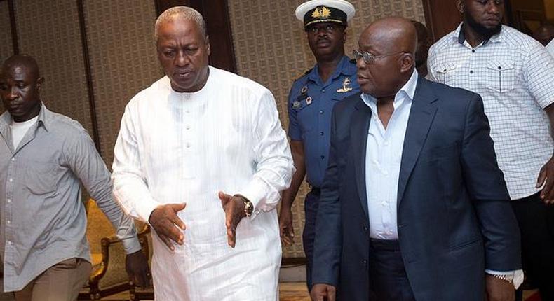 Mahama left me ‘very little’ inheritance – Akufo-Addo